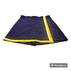 Boston Proper Beyond Travel Elegant Pull-On Vacation Wrap Classic Skort Skirt XL